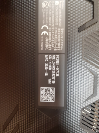 ASUS TUF GAMING A17 FX706II-H7136 ( 17.3 FHD IPS 120Hz AMD RYZEN 5 4600H GTX1650Ti(4Gb) 16Gb 1Tb + 256SSD )