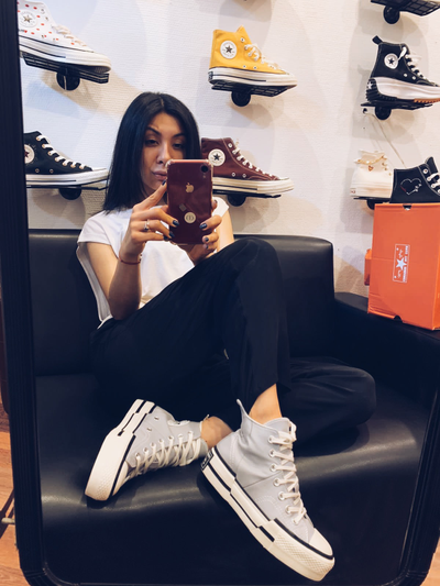 Кеды Converse Chuck 70 Plus серые A00741c