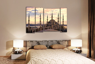 Модульная картина "Голубая мечеть"