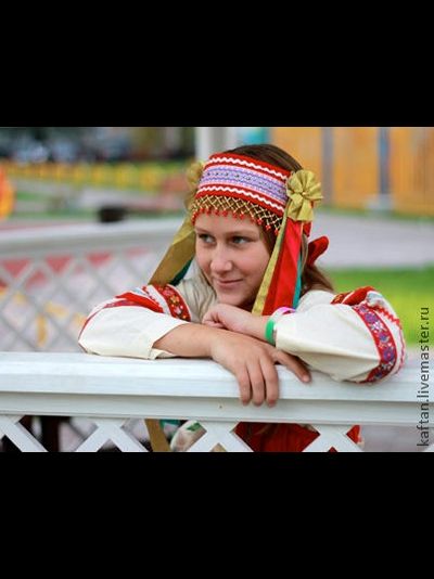 Русский народный костюм для девочки