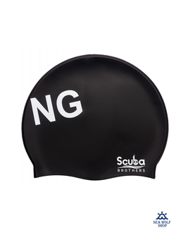 Шапочка для плавания Scuba Brothers BLACK
