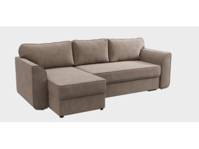 СПЕЙС угловой диван VIVALDI 08 темно-серый (СОФТ)