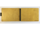 Комплект деревянных сменных обложек для  многоразовых альбомов Добробук А4, цвет лимонный жёлтый