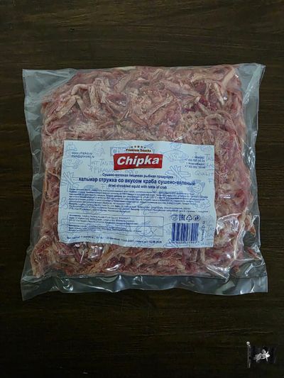 Кальмар СТРУЖКА "РОЗОВАЯ" (Чипка)