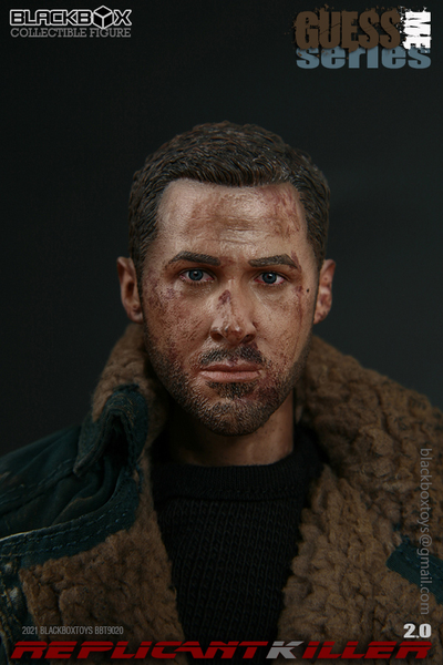 Бегущий по лезвию 2.0 (Райан Гослинг, Officer K) - КОЛЛЕКЦИОННАЯ ФИГУРКА 1/6 scale GUESS ME SERIES "Blade Runner K" (BBT9020S) - BLACKBOX