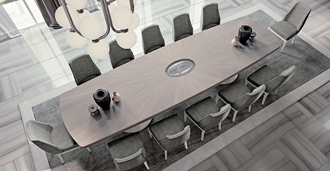 СТОЛ ОБЕДЕННЫЙ ELLIPSE (L500*P120*H80) АРТ.9007 FRANCESCOPASI