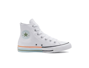Converse white black store