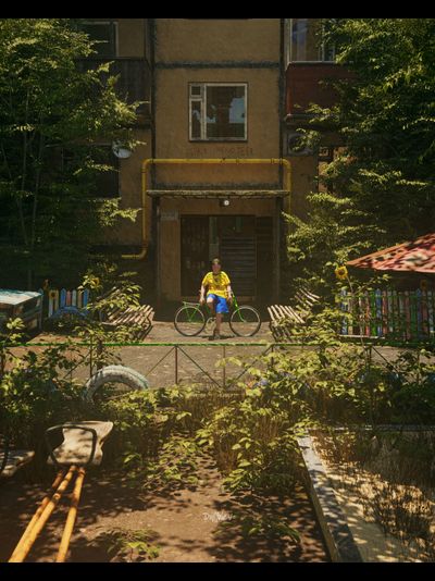 холст "Летние каникулы"