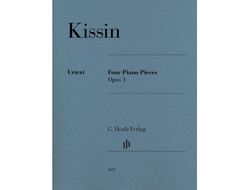 Kissin, Evgeny 4 Pieces op.1 für Klavier