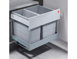 ВСТРАИВАЕМОЕ ВЕДРО ДЛЯ МУСОРА 30 ЛИТРОВ SPACE SAVING HAILO 3644821