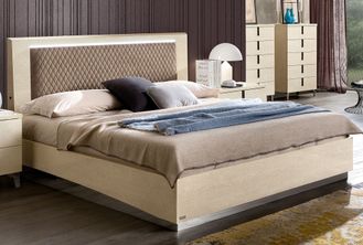 Кровать "rombi" с подъёмным механизмом 160х200 см (Nabuk 12)