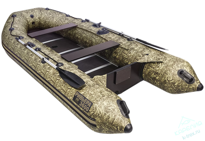 Лодка ПВХ Мастер Лодок Ривьера Компакт 3600СК Камуфляж Камыш