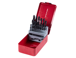 Набор сверл по металлу HSS 1,0-13,0 мм, 25 предметов KING TONY 11325SQ