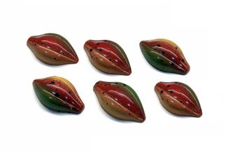 КОРПУСНАЯ КОНФЕТА №4/ МОЛОЧНЫЙ ШОКОЛАД/ НАЧИНКА: КАРАМЕЛЬ/ 1ШТ