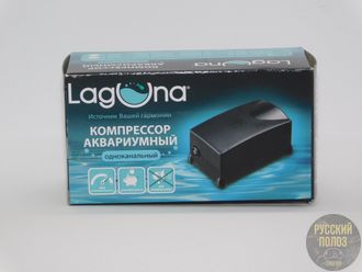 Компрессор 2500A компактный, 1,7Вт, 60л/ч, 92*52*43мм, Laguna