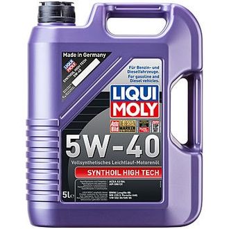 Купить моторное масло Liqui Moly Synthoil High Tech 5W-40