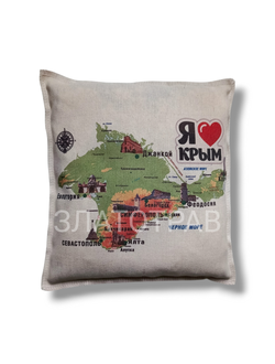 Подушка Ароматная  "Карта Крым"