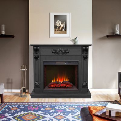 Электрокамин Берта DK с очагом Sparta 25.5 LED