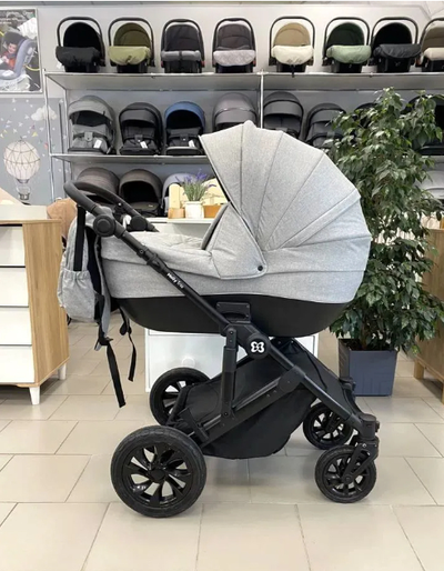 Детская коляска 3 в 1 Farfello Molly Trio Серый