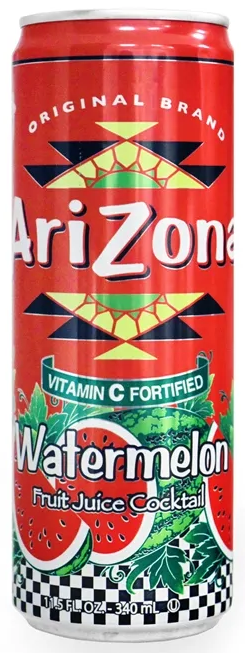 Аризона Напиток со вкусом  Арбуза 340мл (Watermelon) (30)
