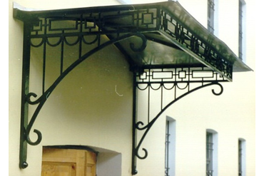 монтаж козырька в Собинке