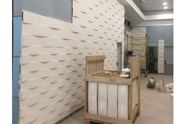 Гипсовые панели по индивидуальным эскизам для ТРЦ "Филион", г.Москва