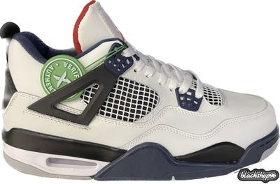 Nike Air Jordan 4 Retro White/Blue (40-45)