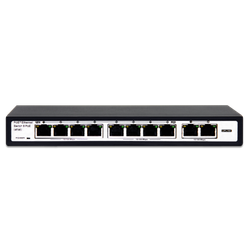 Н_SVB-408PC- свитч 8 портов с 2 Uplink 250m