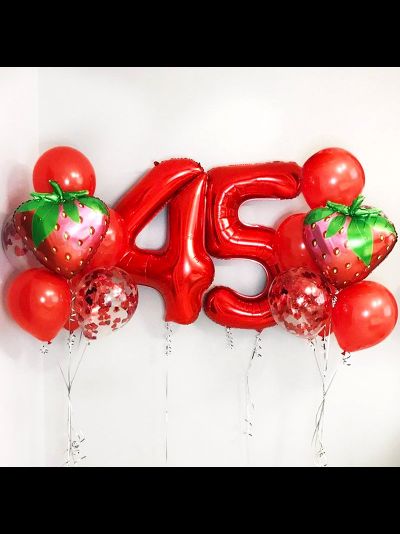 Композиция "45 лет Ягодка"