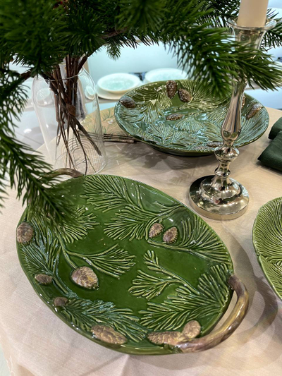 Блюдо с ручками, 29*19 см