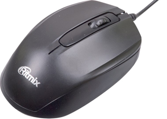 Проводная мышь Ritmix ROM-200 (черная)