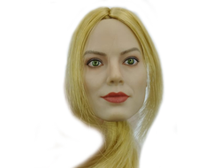 Женская голова (скульпт) Марго Робби - 1/6 scale Female Head Sculpture (GC047B) - GACTOYS