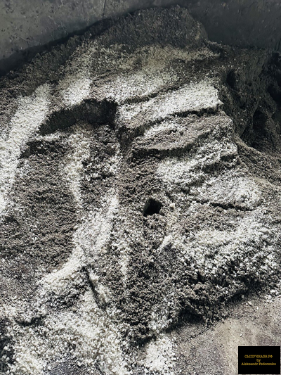 пескосоляная смесь крупная