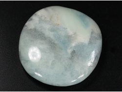 Берилл голубой (Аквамарин), полировка плоская, Бразилия (39*37*9 мм, 28 г) №35647