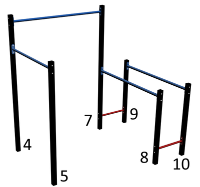 Спортивная площадка WORKOUT w02