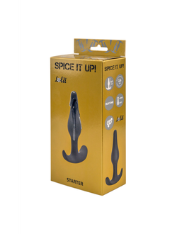 АНАЛЬНАЯ ПРОБКА SPICE IT UP STARTER DARK GREY 8007-02LOLA