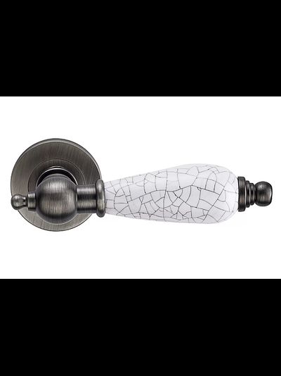 Винтажные ручки Redondo черненое серебро/фарфор