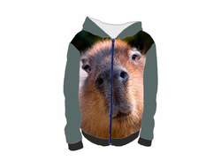 Толстовка 3D с полной запечаткой Капибара, Kapibara-san №14