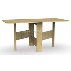 ЭВ146 Стол-книжка 206. Размер: 190х750х800. В разложенном виде: 1590х750х800