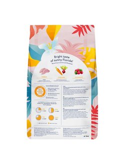 Florida сухой корм для котят с индейкой и клюквой 3+1 кг