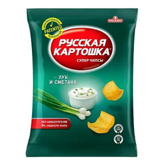 Русская картошка - Русская картошка со вкусом лука и сметаны 200г