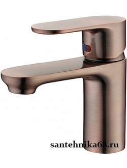 Смеситель для раковины Калория 40 мм Calorie бронза 2521A45E