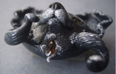 Коллекционная брошь с морским котом "Глубоководный Дэйви Кош"