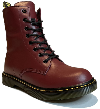 Dr Martens 1460 Smooth Cherry Red Narrow Fit С Мехом