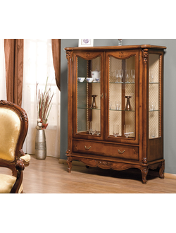 ВИТРИНА 2-Х ДВЕРНАЯ РЕГАЛЛИС RGL127