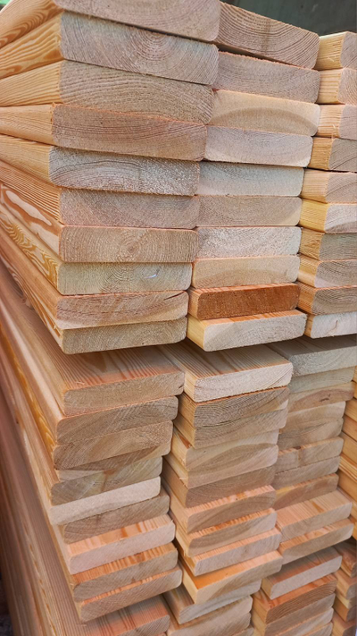 Планкен ЛИСТВЕННИЦА 20мм*90мм Сорт С(3) Длина: 4м