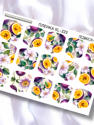 ПЛЕНКИ ДЛЯ НОГТЕЙ 9,5*13,5 СМ XL-223