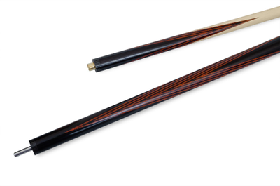 Кий / пирамида 2-pc "Шахматы" (черный граб, граб)