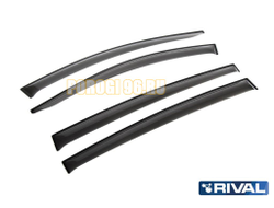 Дефлектор окон для Renault Megane HB 2010-2016