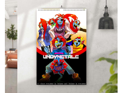 Перекидной календарь Андертейл, Undertale №1